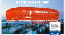 Allianz’s ‘Hoam Sweet Hoam’ UEFA CL Final Semi-Ambush