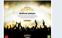 Kopparberg, Spotify & Last.fm Link On Festival App