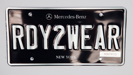 Mercedes ‘Fashion Plates’ Initiative At NY Fashion Week