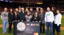 MLB & MasterCard ‘Stand Up To Cancer’ At World Series