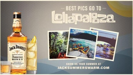 Jack Daniels ‘Summer Swarm’ Leverages Lollapalooza ’15