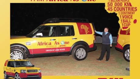 DHL’s RWC 2015 ‘Africa As One: Ball Adventure’