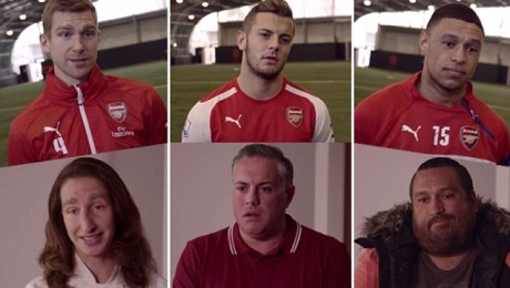 Europcar’s Arsenal Family ‘Face 2 Face’ Mockumentary