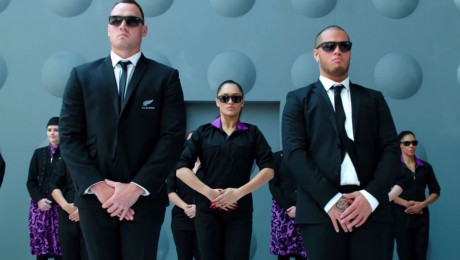 All Blacks Continue Air NZ Spoof Safety Film Series With ‘Men In Black’ Parody