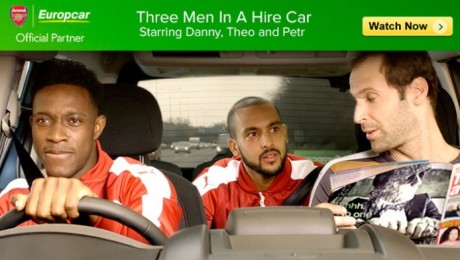 Europcar ‘Road Trip’ Spot Extends  Comic Arsenal Sponsorship Viral Series