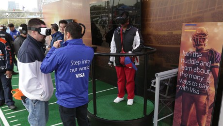 Chicago Bears Activate New Visa Sponsorship Deal With Virtual Reality & 360° Training Experience