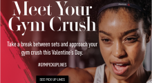 Reebok’s Valentine’s Day #GymPickUpLines Campaign Spans Digital Tool & Social Participation