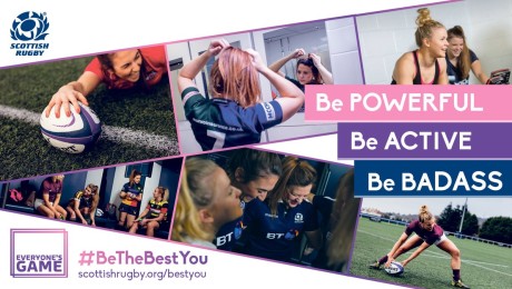 Scottish Rugby Launches #BeThyeBestYou To Encourage More Women To Take Up Rugby