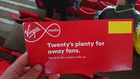 Southampton FC Sponsor Virgin Media Links With FSF ‘£20’s Plenty’ To Subsidise St Marys Away Fan Tickets