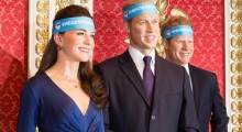 Royals, Madam Tussauds & Virgin Money Link On Heads Together London Marathon Headband-Led Campaign