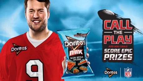 Doritos Leverages NFL Kick-Off By Lining Up With QB Stafford For Multi-Flavour Chip Marketing