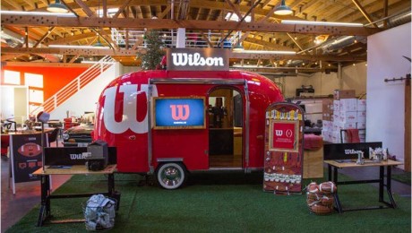 Wilson’s Pop-Up Mobile Museum Offers Football Craftsmanship & Customisation Experience