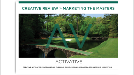 MARKETING THE MASTERS (2018) > CREATIVE REVIEW