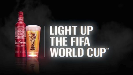 Drones/IOT Mugs Front Budweiser ‘Light Up The FIFA World Cup’: Its Biggest Ever Global Campaign