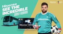 Hisense’s Global ‘See The Incredible & Tour’ Content Series The Lead Strand Of Its World Cup Activation