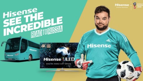 Hisense’s Global ‘See The Incredible & Tour’ Content Series The Lead Strand Of Its World Cup Activation