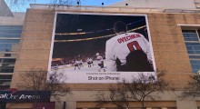 Apple ‘Shot On iPhone’ Expands Via NHL Player XS OOH & Instagram Hockey Campaign