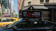 Puma’s OOH Geolocated Programmatic Taxi/Ride Share Promo For NYC Flagship Store Opening