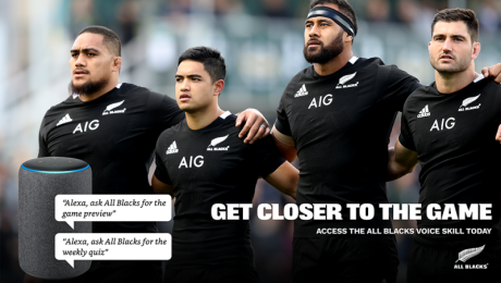 Versa & New Zealand Rugby Deliver All Blacks Fans A Bespoke Team Voice Experience