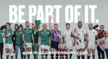 RWC Supplier Canterbury Launches ‘Be Part Of It’ Community Campaign Ahead Of Japan 2019 Kick Off
