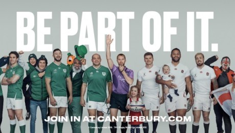 RWC Supplier Canterbury Launches ‘Be Part Of It’ Community Campaign Ahead Of Japan 2019 Kick Off