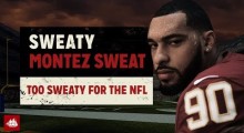 Old Spice & Rookie Montez Sweat Launch ‘Official Sweat Defence Of The NFL’ Campaign
