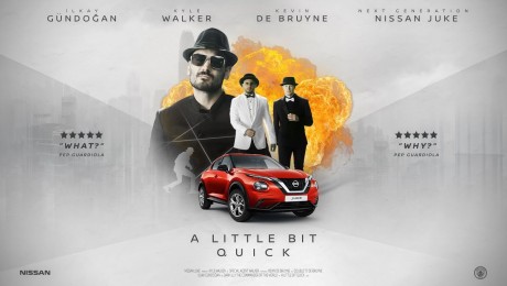 Nissan Juke Challenge Man City Stars To Create A Spoof Spy Thriller Called ‘A Little Bit Quick’