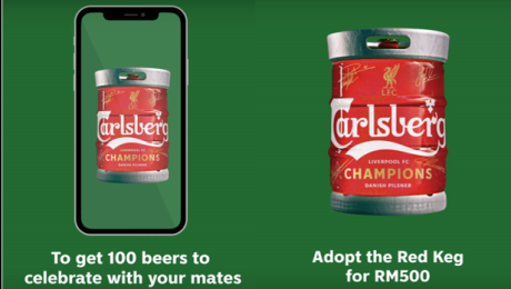 Liverpool Beer Sponsor Carlsberg’s Virtual ‘Red Keg’ Helps Malaysian Fans Celebrate EPL Title