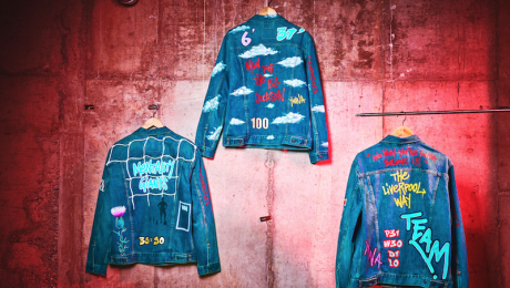 Levi’s Leverage Liverpool EPL Title With Artist Akse’s Jacket Collaboration Covid Cause Campaign