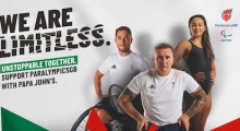 Papa John’s Promotes New Paralympics GB Partnership Via ‘We Are Limitless’ Campaign