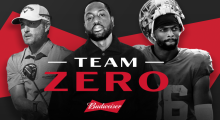 Budweiser’s Sports-Led ‘Team Zero’ Initiative Supports Consumers Through Dry January