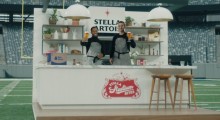 Stella Artois Links Up With Blue Apron, Eli Manning & Victor Cruz To Serve At-Home Super Bowl Menu