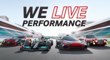 Mercedes-AMG Petronas Launch New Car & Livery Via ‘We Live Performance’ Campaign