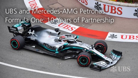 UBS Celebrates 10-Year Mercedes-AMG Petronas F1 Partnership Ahead Of New Season Car Launch