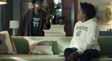 Comic Leslie Jones Doubles Up For Uber Eats’ March Madness Campaign & BOGOF Offers
