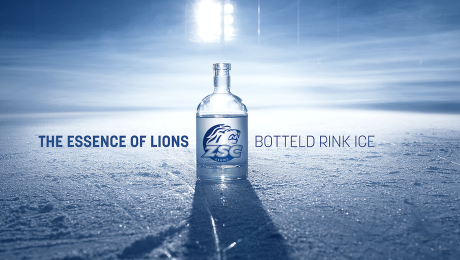 Swiss Hockey Side ZSC Lions’ ‘Essence Of Lions’ Bottles Up Melted Rink For Absent Fans