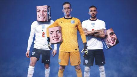 Bud Light’s Packaging-Led ‘Boxheads’ Leverages England Football Tie-Up Ahead Of Euro 2020