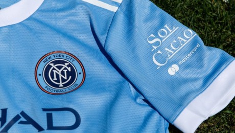 New York City FC Sponsor Mastercard’s Local Small Business Sleeve Sponsor Contest Won By Sol Cacao