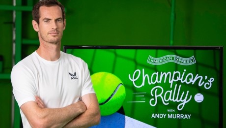 American Express Wimbledon Activation Led By Andy Murray Fronted ‘Champions Rally’ AR Game