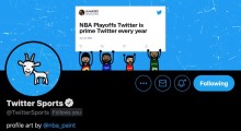 NBA & Twitter Sports Team Up With ‘NBA Paint’ Creator For Official Partner Playoffs Project