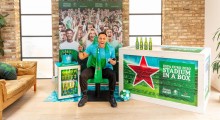 Branded Heineken Box Brings UEFA Stadium Experience Into Fan Homes For The Euros