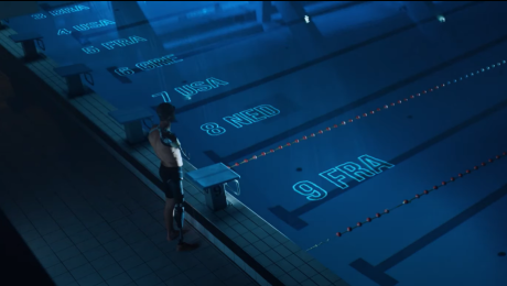 Chardard Fronts Lacoste’s ‘The 9th Lane Project’ Swimming Race Between Olympians & Paralympians