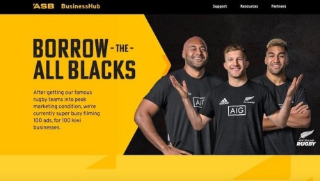 Borrow The All Blacks – ASB & New Zealand Rugby Union