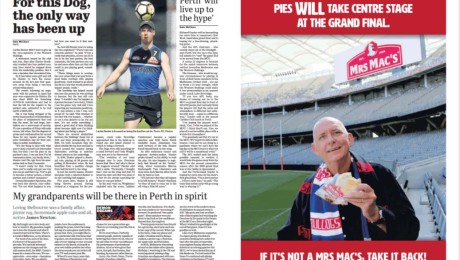 Mrs Mac’s Teams Ups With Comic Peter Rowsthorn For AFL Grand Final Optus Stadium Campaign