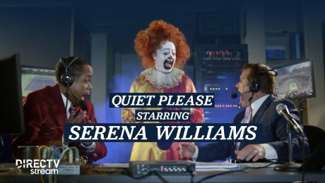 Serena Williams Stars In ‘Quiet Please’ Monster Mashup Ad For DirecTV Stream