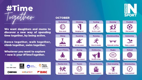 Women In Sport Launch Mother/Daughter Empowerment Initiative & Exercise Drive #TimeTogether