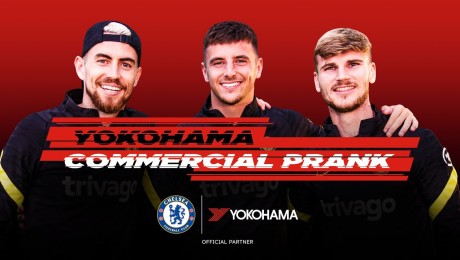 Chelsea FC’s Werner, Mount & Jorginho Front ‘Yokohama Commercial Prank’ Stunt Viral