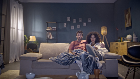 The Winter Olympics Crashes Into A Living Room In France Television’s 2022 Games Promo