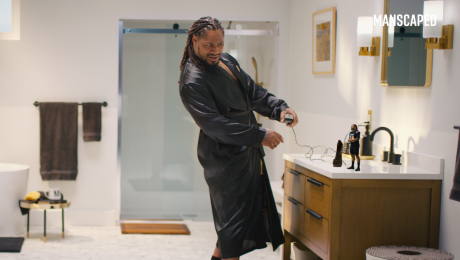 NFL Legends Marshawn Lynch & Sidekick ‘Little Marshawn’ Star In New Manscaped Campaign