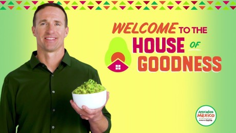 Drew Brees Fronts Avocados From Mexico ‘Big Game Welcome’ Super Bowl Push Spanning Ads, Branding, Experiences, Pop-Ups & Digital Commerce